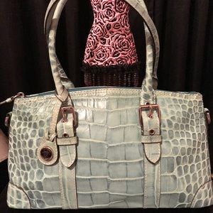 COPY - Dooney & Bourke Nile Croco embossed satchel